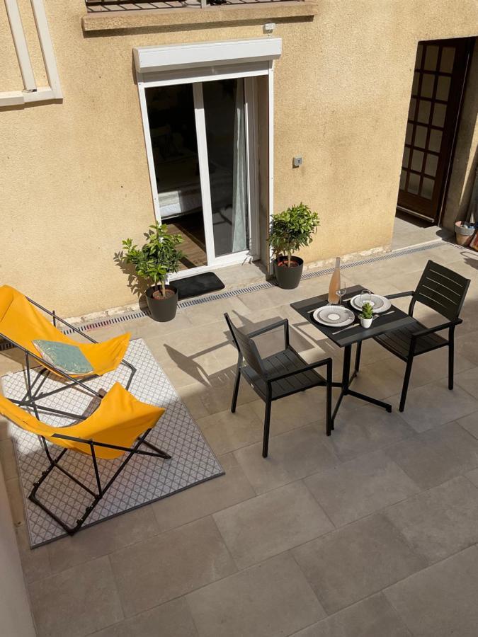 Ma Pierre A L'Edifice, Face A La Cite Vue Sublime, Studio Avec Terrasse Carcassonne Exterior foto